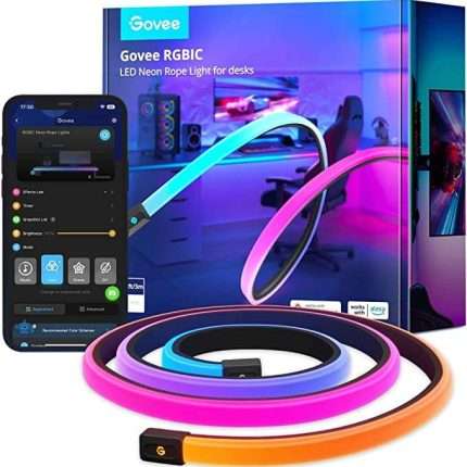 Govee RGBIC LED Neon Rope Lights for Desks