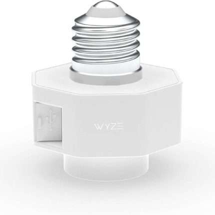 Wyze Adaptador de corriente de enchufe de lámpara para WYZE Cam v3/v4 (la cámara se vende por separado)