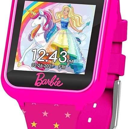 reloj inteligente niña Accutime Mattel Barbie